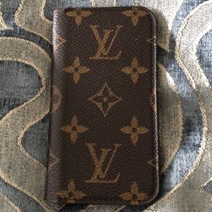 Louis Vuitton’s monogram iPhone case for 5SE.